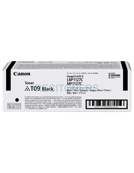 CANON Toner T09 Negro I-Sensys XC1100 1127