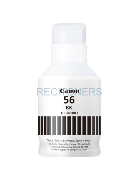 CANON BOTE TINTA NEGRO MAXIFY GX 5050/6050/7050 - GI 56BK
