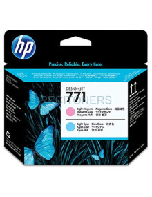 Cartucho de tinta CE019A HP - HP DesignJet Z6200/771 Cabezal cían claro/magenta claro