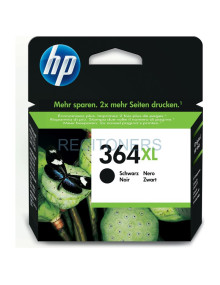 Cartucho de tinta CN684EEABE HP - HP 364XL TINTA HP PHOTOSMART C6380/CN255B/PREMIUM W/B109A NEGRO HP364XL /CN684EE 2
