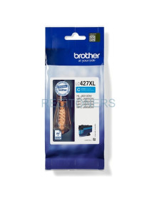 BROTHER cartucho de tinta cian de larga duracion para la mfcj5955dw y mfcj6955dw/LC427XLC