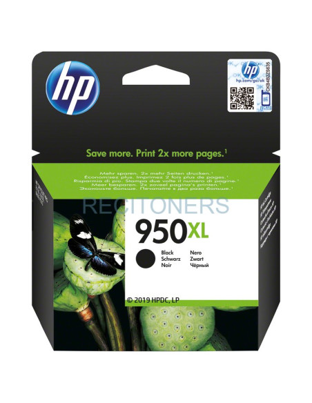 Cartucho de tinta CN045AELS1 HP - HP Officejet Pro 8100/8600/8620 Cartucho Negro Nº950XL