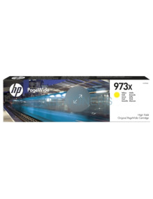 Cartucho de tinta F6T83AE HP - HP TINTA AMARILLO PAGEWIDE PRO 477 / MANAGED MFP P57750DW - Nº 973XL