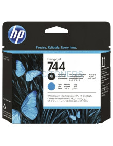 Cartucho de tinta F9J86A HP - HP DesignJet 744 Cabezal de impresion Negro Foto y Cyan