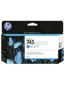 Cartucho de tinta F9J97A HP - HP Cartucho DesignJet 745 Cartucho Cyan 130ml