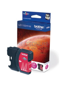 Cartucho de tinta LC1100HYM BROTHER - BROTHER TINTA MAGENTA MFC-6490CW - MFC-5890CN/5895CW/6490CW/6890CDW - ALTA CAPACIDAD