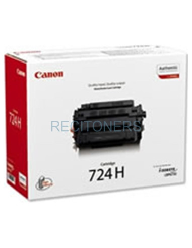 CANON TONER NEGRO CRG724H 12.500pg. I-SENSYS/LBP6750DN
