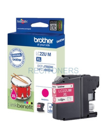 Cartucho de tinta LC22UMBP BROTHER - BROTHER Cartucho de tinta magenta para DCPJ785DW