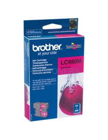 Cartucho de tinta LC980M BROTHER - BROTHER CARTUCHO MAGENTA 300 PAG. DCP-/145/165C/195C/365/375CW MFC-/255CW/295CN/290C