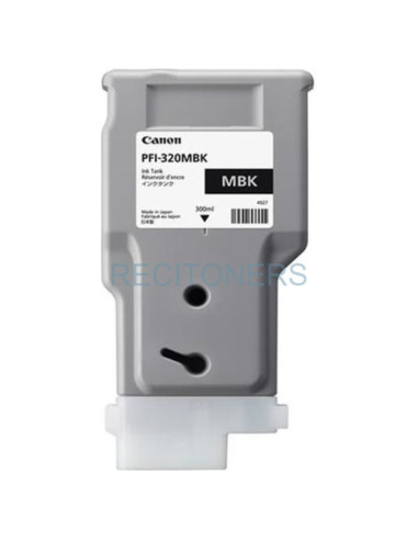 CANON TINTA NEGRO MATE TM 200/205/300/305 - PFI 320MBK