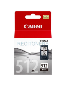 CANON TINTA NEGRO PIXMA IP 2700 - MP 240/250/260/270/480/490/495- MX 320/330/340/350/360 - PG 512