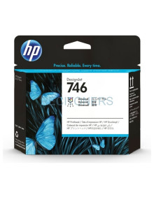 Cartucho de tinta P2V25A HP - HP CABEZAL 746 NEGRO/CIAN/MAGENTA/AMARILLO DESIGNJET Z6 PRINTER SERIES, HP DESIGNJET Z9 PRINTER SE