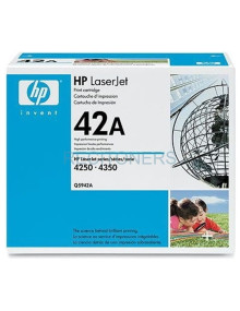 Toner Q5942A HP - HP TONER NEGRO 10.000 PAG. LASERJET/4250DTN LASERJET SMART/4250/4250D/4350