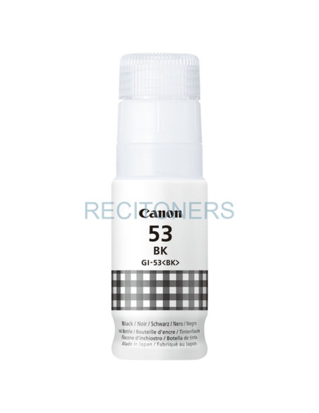 CANON BOTE TINTA NEGRO PIXMA G 650/550 - GI 53BK