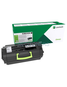TÓNER NEGRO LEXMARK 53B2X00 RETORNABLE (45000 PAG)