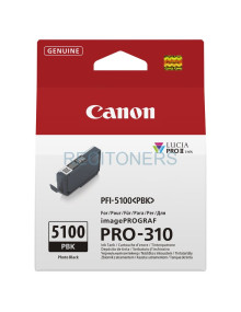 Canon PFI-5100 PBK cartucho de tinta 1 pieza(s) Original Foto negro
