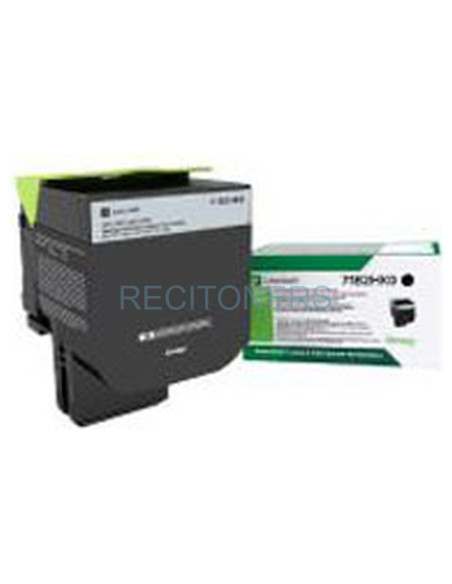 Lexmark CS/CX 417, 517 Cartucho de toner negro Alto Rendimiento Retornable