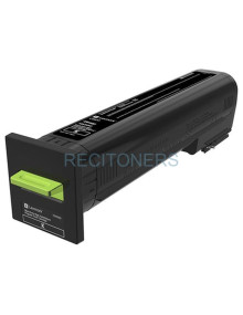 Lexmark CS820, CX82x, CX860 Cartucho de toner negro rendimiento extra alto Retornable (33K)