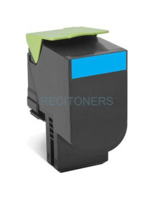 Lexmark 802XCE Cartucho Corporativo cian Extra Alto Rendimiento (4.000 pag.)