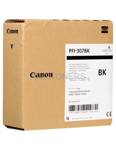 Canon PFI-307bk (9811B001)Cartucho de tinta negro