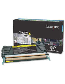 LEXMARK C746, C748 Cartucho de toner amarillo Retornable