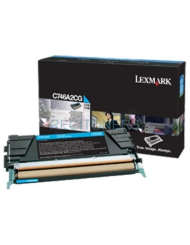 TÓNER CIAN LEXMARK C746A3CG (7000 PAG) / CORPORATIVO