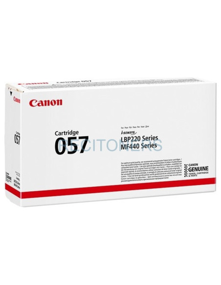 CANON TONER 057 3.100 pag. i-SENSYS LBP223/LBP226/MF443/MF445