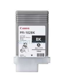 CANON CARTUCHO NEGRO PFI102BK 130ML LP/17/24 IPF/500/600/700/710/610/605/620/755
