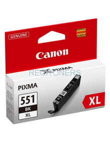 Canon MG-5450/6350/6400/6600/IP7200/7250/8700 Cartucho Negro CLI-551XL