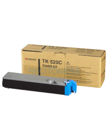 KYOCERA TK-520C cartucho de tóner 1 pieza(s) Original Cian
