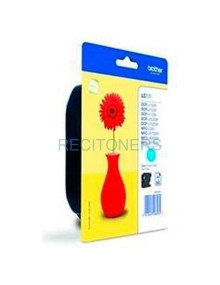 BROTHER Cartucho tinta azul DCP-J552dw MFC-J470dw, 300 pag.