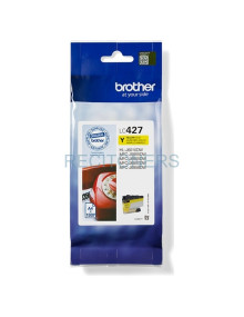 BROTHER cartucho de tinta amarillo para la mfcj5955dw y mfcj6955dw/LC427Y