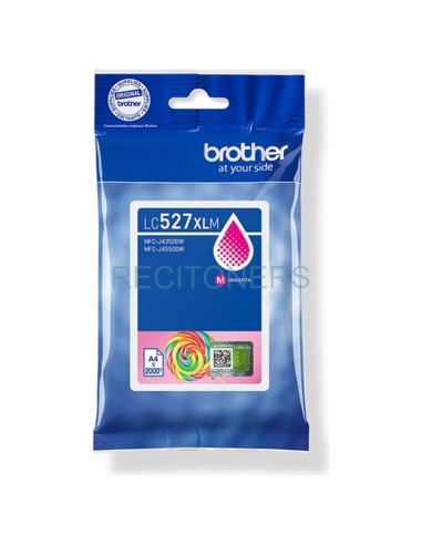 BROTHER Cartucho de tinta magenta de larga duracion LC527XLM 2.000 paginas