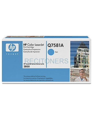 HP TONER LASER CIAN LASERJET COLOR 3800 C3505 - 503 A