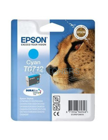 Cartucho de tinta C13T07124012 EPSON - EPSON CARTUCHO CIAN S/20/21 D/78/92/120 SX/105/115/205/215/218/405/415/515W/600FW/610FW D