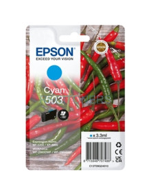 Cartucho de tinta C13T09Q24010 EPSON - EPSON Cartucho Cian 503 WF-2960dwf,WF-2965dwf, XP-5205 Pimiento