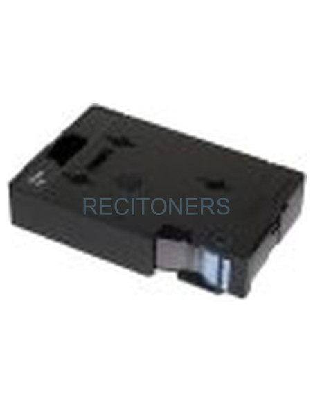 CINTA LAMINADA. TEXTO NEGRO SOBRE FONDOTRANSPARENTE 9MM X 7.7M TC-M91