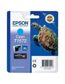 Cartucho de tinta C13T15724010 EPSON - EPSON CARTUCHO CIAN T1572 25,9ML R/3000