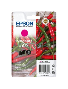 Cartucho de tinta C13T09Q34010 EPSON - EPSON Cartucho Magenta 503 WF-2960dwf,WF-2965dwf, XP-5205 Pimiento