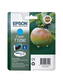 Cartucho de tinta C13T12924012 EPSON - EPSON CARTUCHO CIAN STYLUS SX/420W/425W/525WD/620FW STYLUS OFFICE BX/305/320FW/320/525WD/