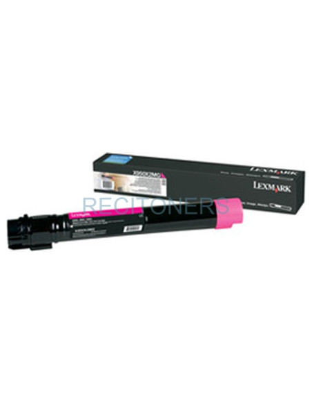 TÓNER MAGENTA EXTRA ALTO RENDIMIENTO LEXMARK X950X2MG(22000 PAG)