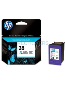 HP CARTUCHO TRICOLOR Nº28 8ML 240 PAG. DESKJET/3320/3420/3745/3840/3845/5600/5850/3325/3650/3550/3530/3740 OFFICEJET/4110/6100/6