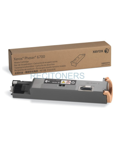Recambio 108R00975 XEROX - DEPÓSITO DE TÓNER RESIDUAL TEKTRONIXPHASER 6110 SERIES (25000 PAG)
