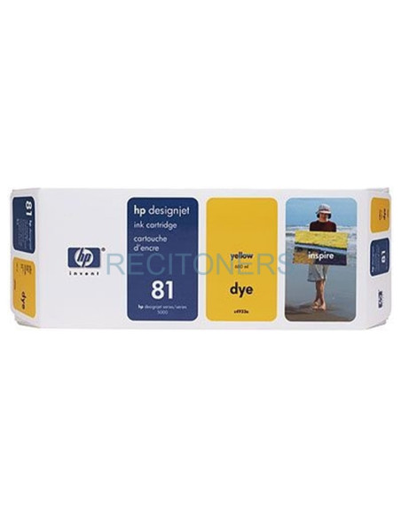 HP CARTUCHO GF AMARILLO Nº81 680ML DESINGJET/5000/5000PS/5500/5500PS