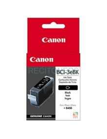 CANON CARTUCHO NEGRO BCI3EBK MULTIPASS/C100 IP/3000/4000/4000R/5000 BCJ/3000/6000/6100/6200/6500 S/400/450/500/520/520X/530D/600