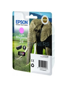 Cartucho de tinta C13T24264012 EPSON - EPSON CARTUCHO MAGENTA CLARO T24 360 PÁGINAS XP/750/850