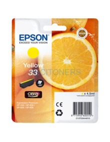 Cartucho de tinta C13T33444012 EPSON - EPSON Expression Home XP-530 Cartucho Amarillo