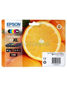 Toner C13T33574011 EPSON - EPSON BK / C / M / Y MULTIPACK 5 COLORES EXPRESSION HOME XP-530, 630, 830 - 33XL