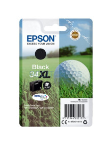 Cartucho de tinta C13T34714010 EPSON - EPSON CARTUCHOS DE TINTA NEGRO DURABRITE ULTRA INK, 34XL, EMBALAJE INDIVIDUAL, 1 X 10,8 M