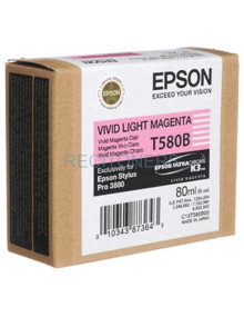 Cartucho de tinta C13T580B00 EPSON - Epson Stylus Pro-3880 Cartucho Magenta Vivo Claro (80ml)